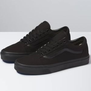 NWT Black Vans